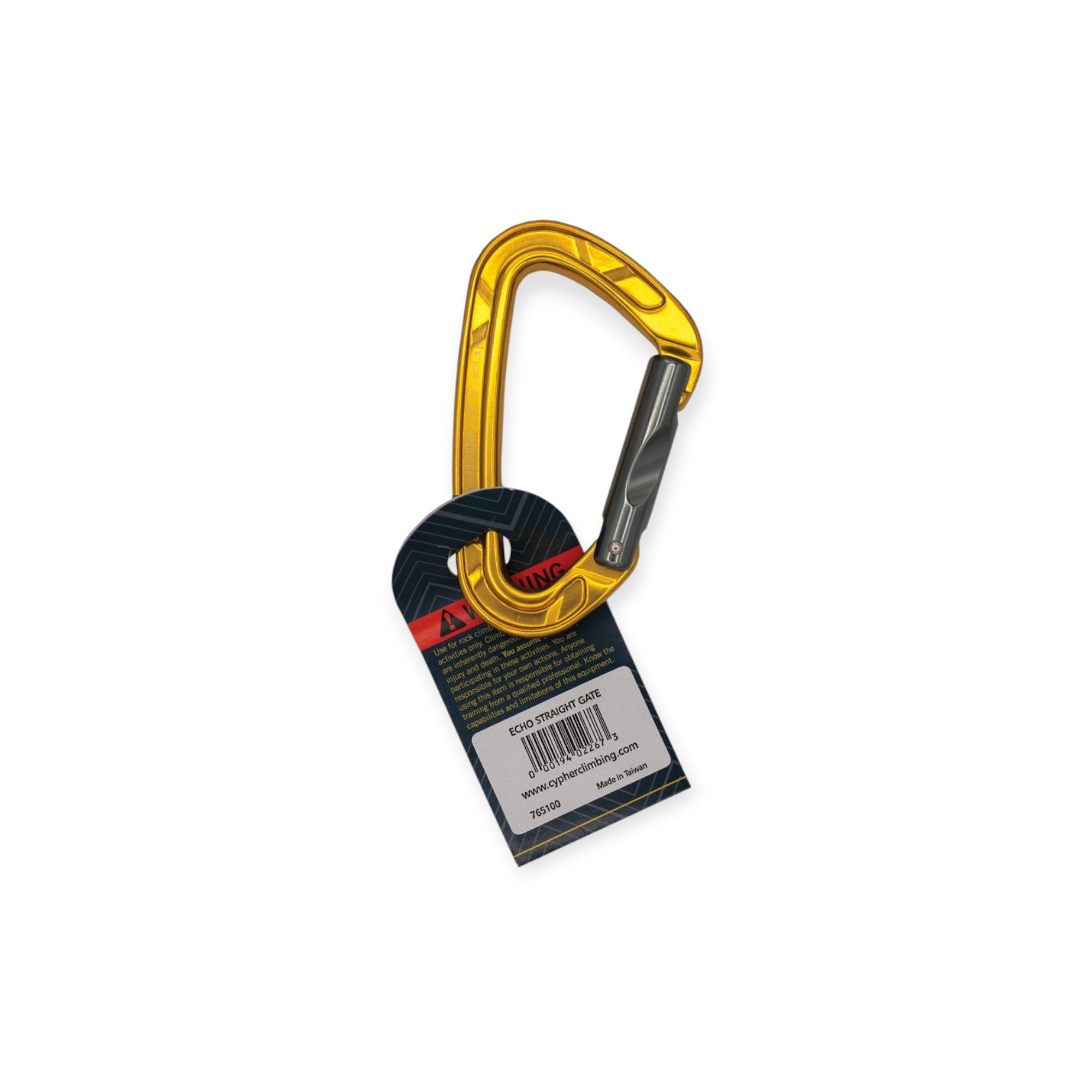 Cypher Echo Straight Gate Carabiner - FERAL