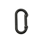 Cypher Oval Screw Gate Black Carabiner - FERAL
