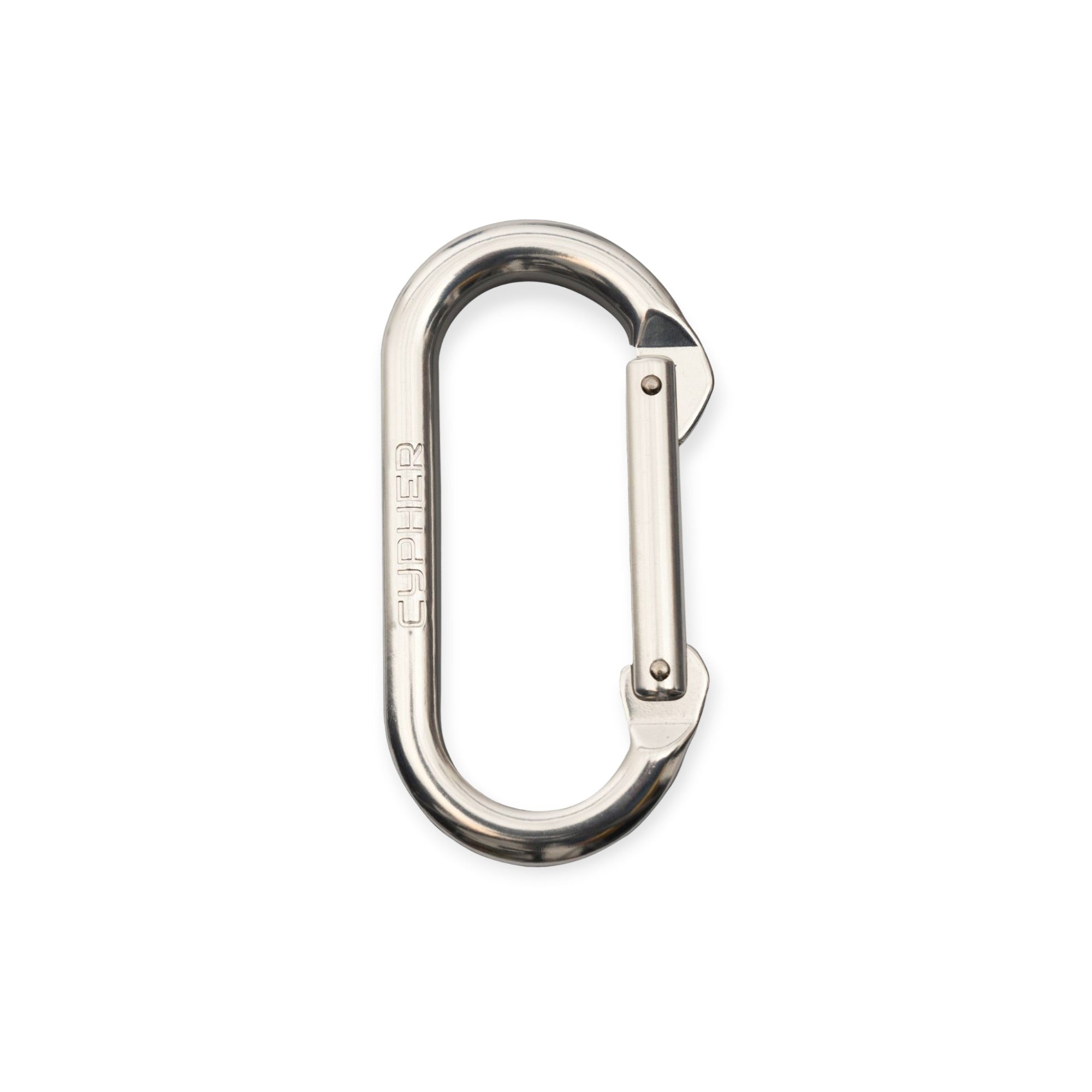 Cypher Oval Screw Gate Bright Carabiner - FERAL