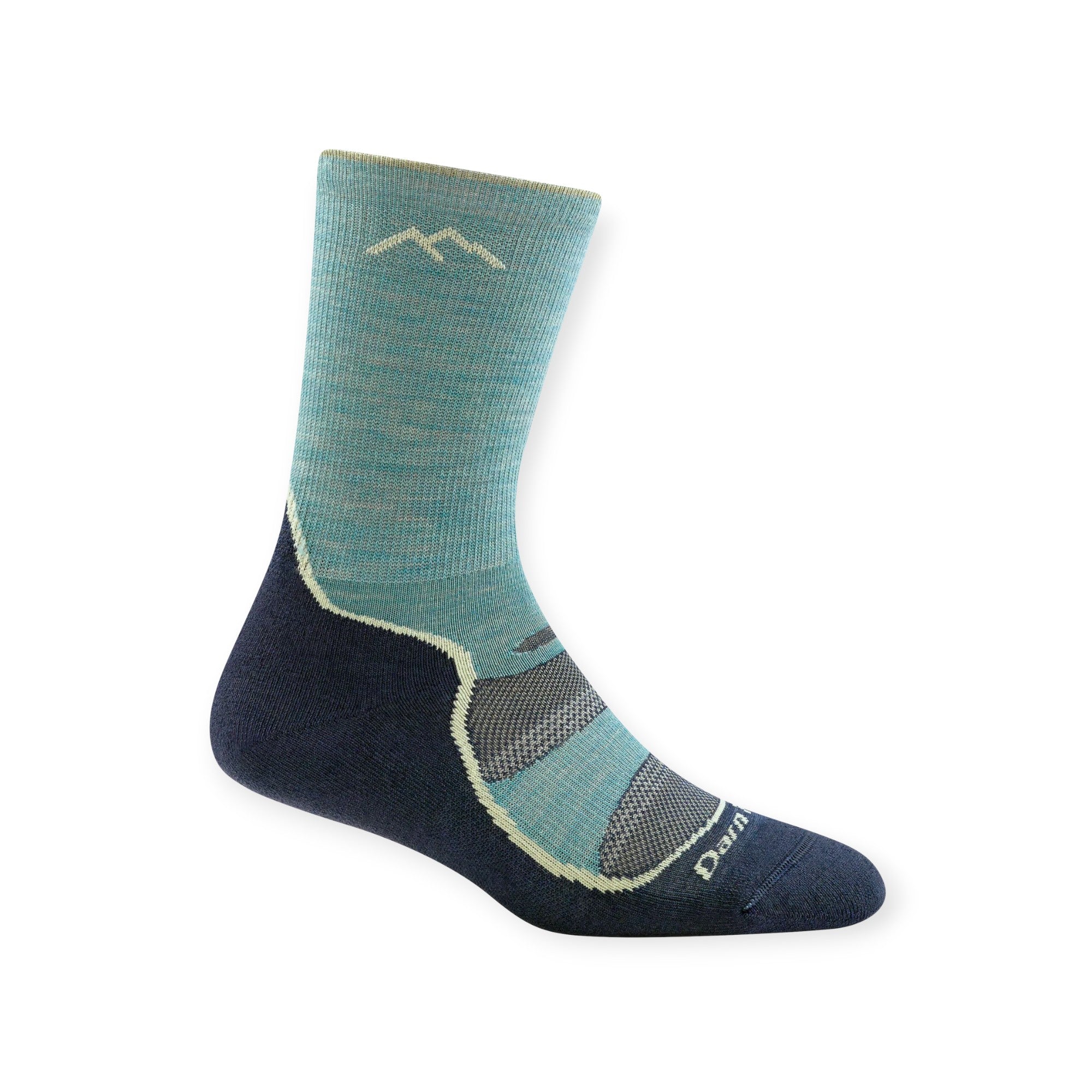 Darn Tough Women's Light Hiker Micro Crew Lightweight with Cushion Socks