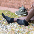 Darn Tough Men's Quarter Ultra Lightweight with Cushion Running Socks - FERAL