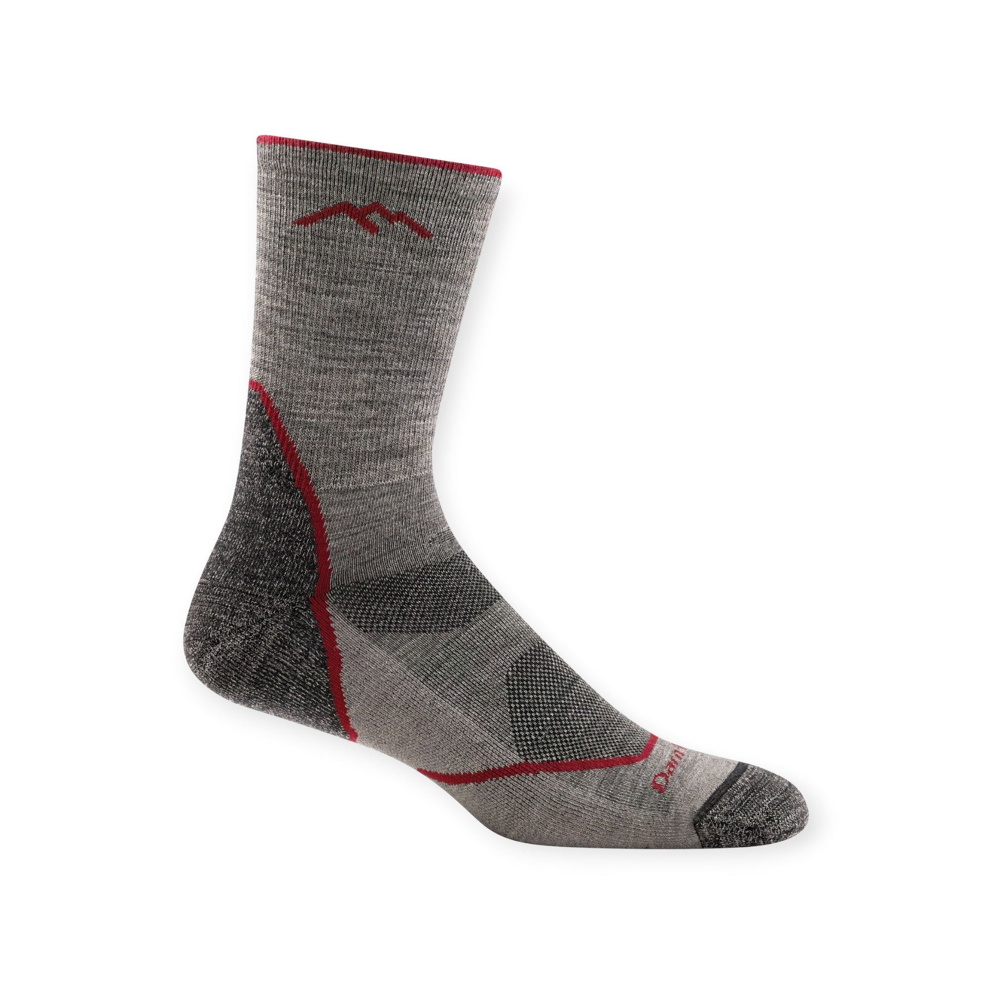 Darn Tough Light Hiker Micro Crew Lightweight with Cushion Socks