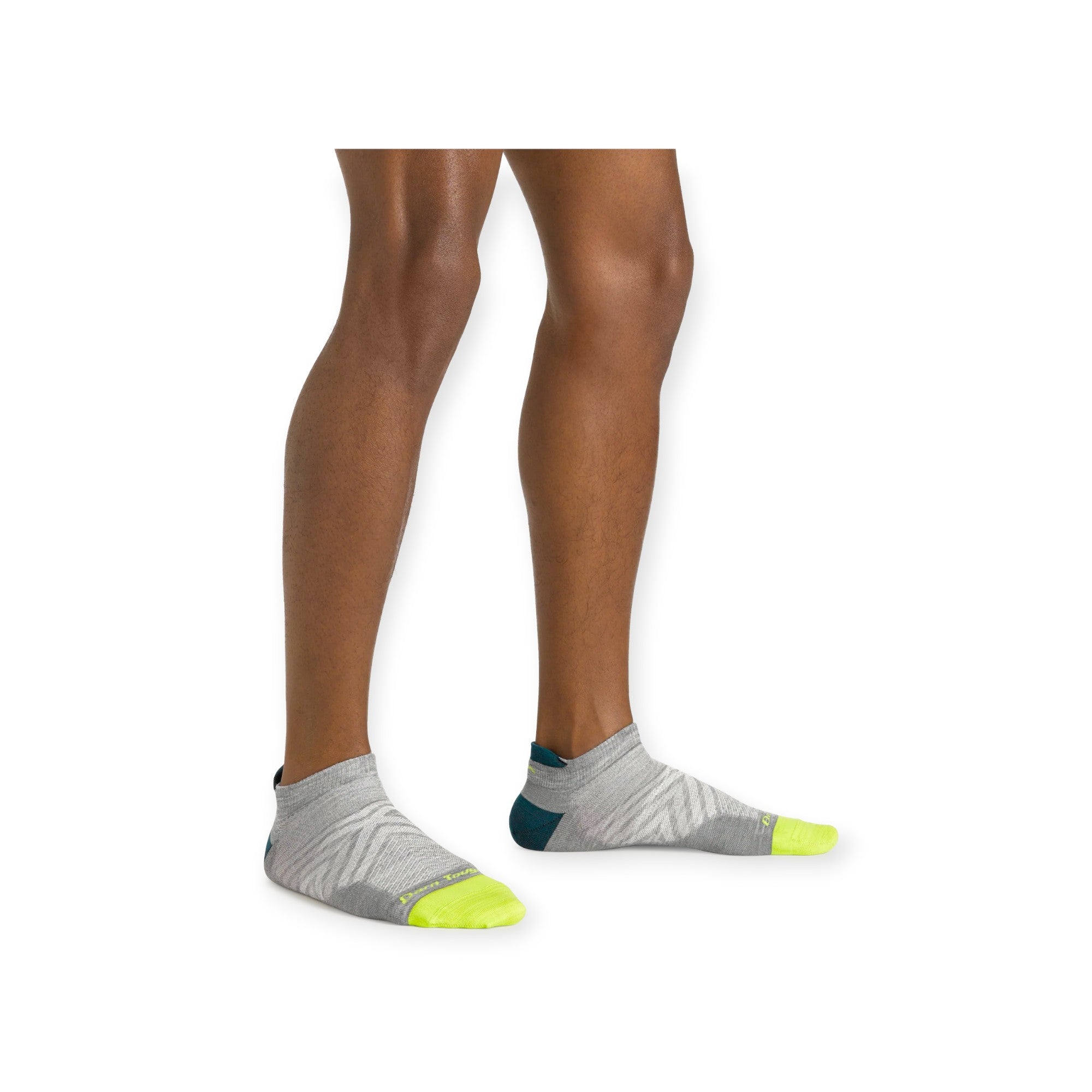 Darn Tough Men's No Show Tab No Cushion Ultra-Lightweight Running Socks - FERAL