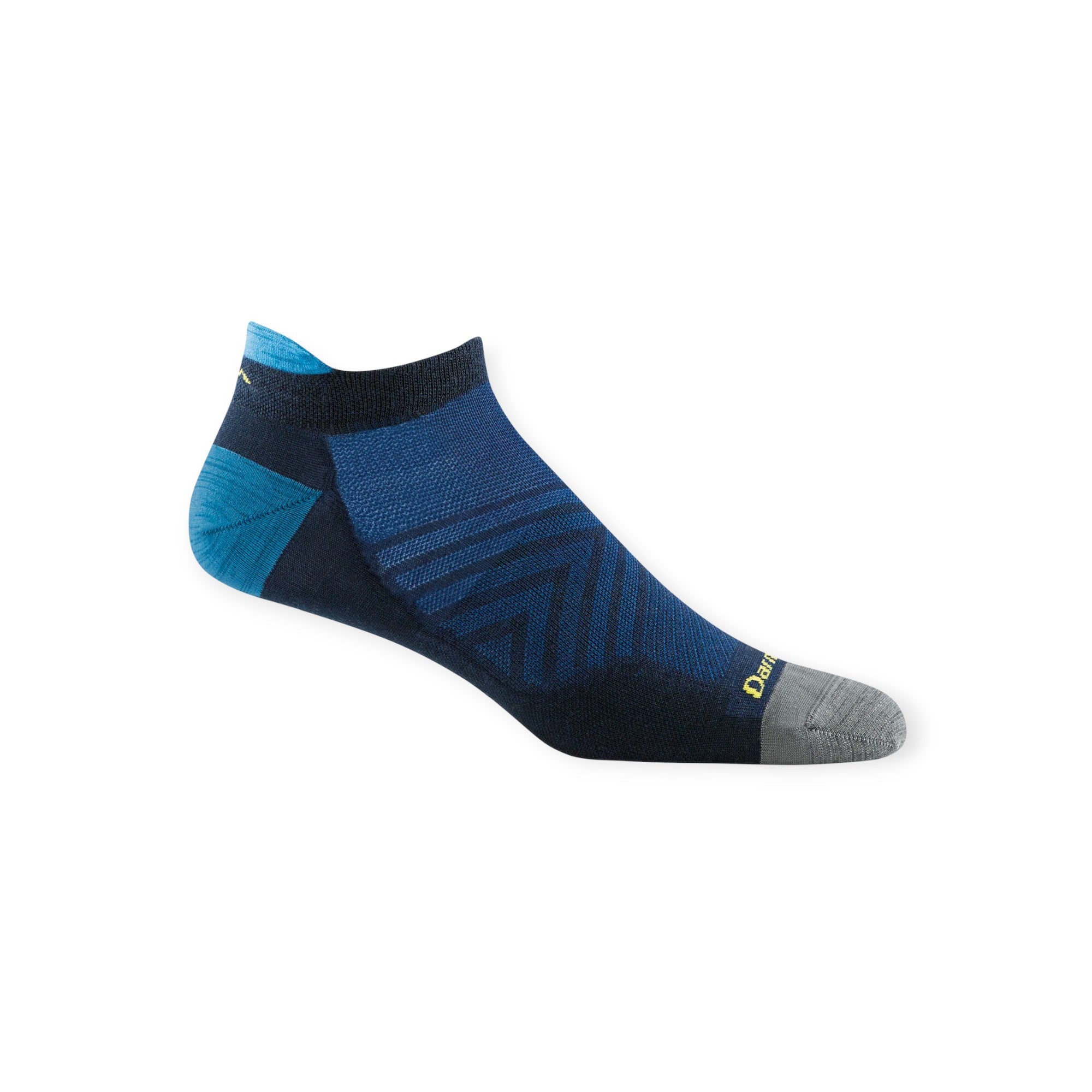 Darn Tough Men's No Show Tab No Cushion Ultra-Lightweight Running Socks - FERAL