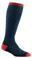 Darn Tough Women's Traverse OTC Lightweight Ski Socks - FERAL