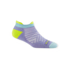 Darn Tough Women's Run No Show Tab Ultra-Lightweight With Cushion Running Socks - FERAL