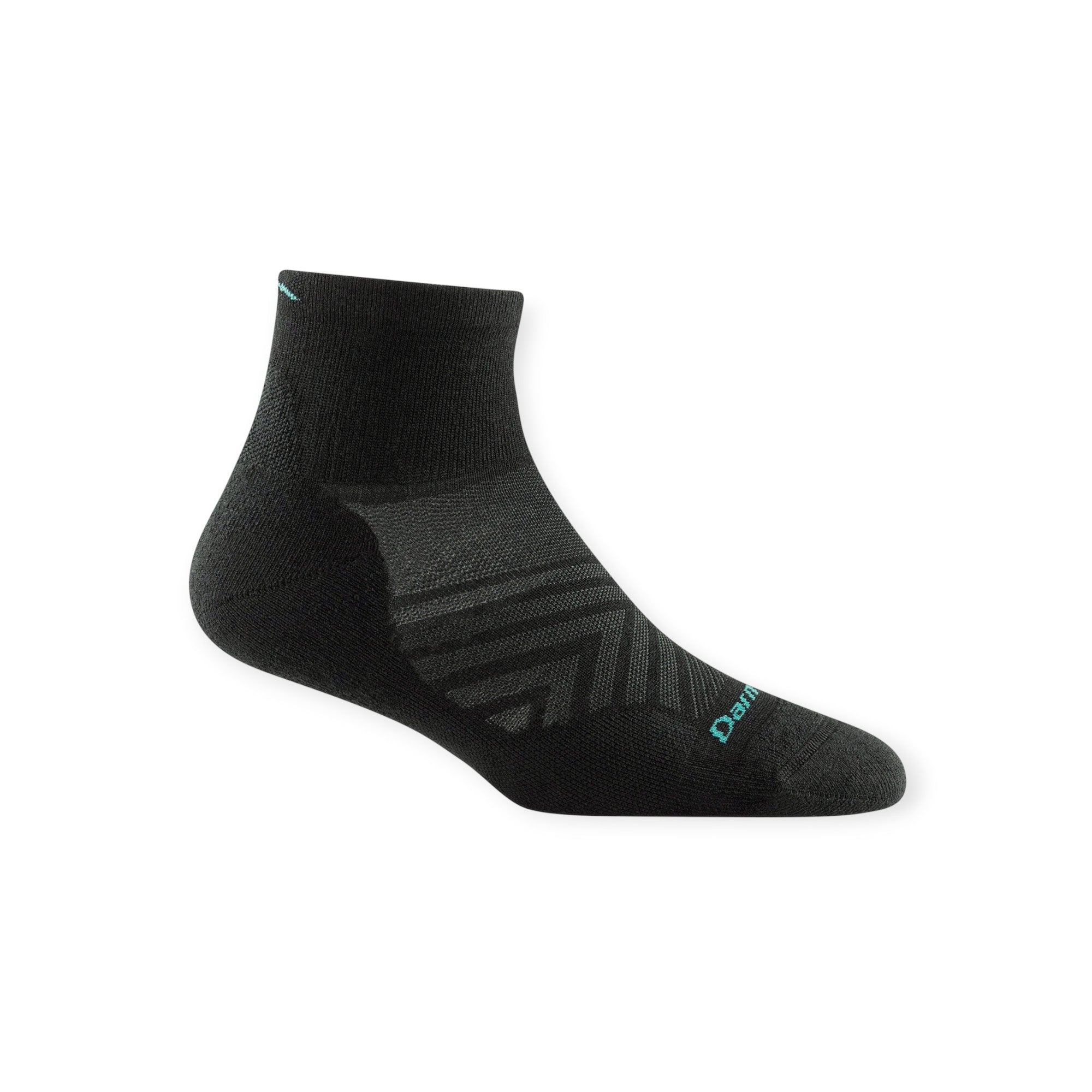 Darn Tough Women's Quarter Ultra Lightweight with Cushion Running Socks - FERAL