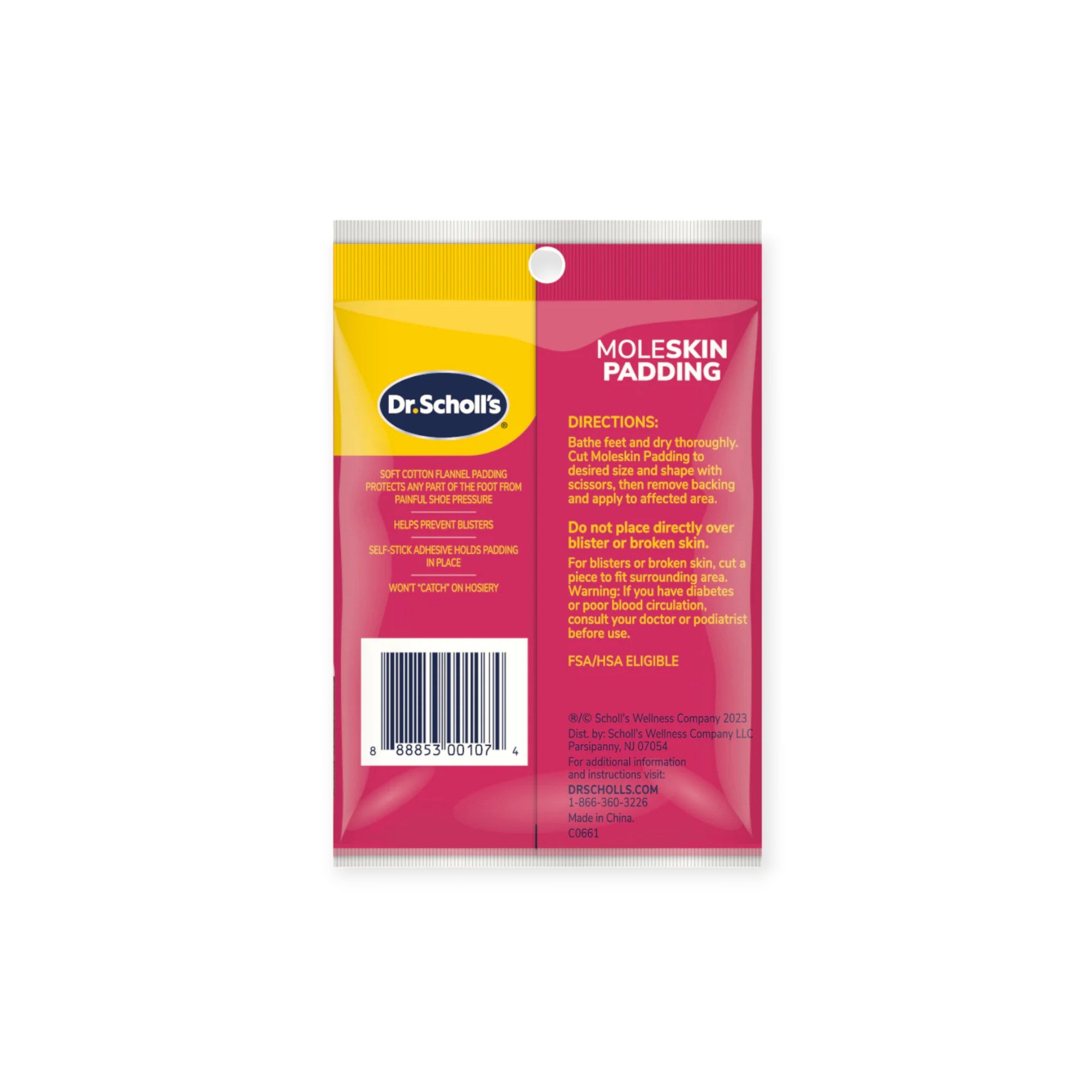 Dr Scholl's Moleskin Padding 3 Pack - FERAL