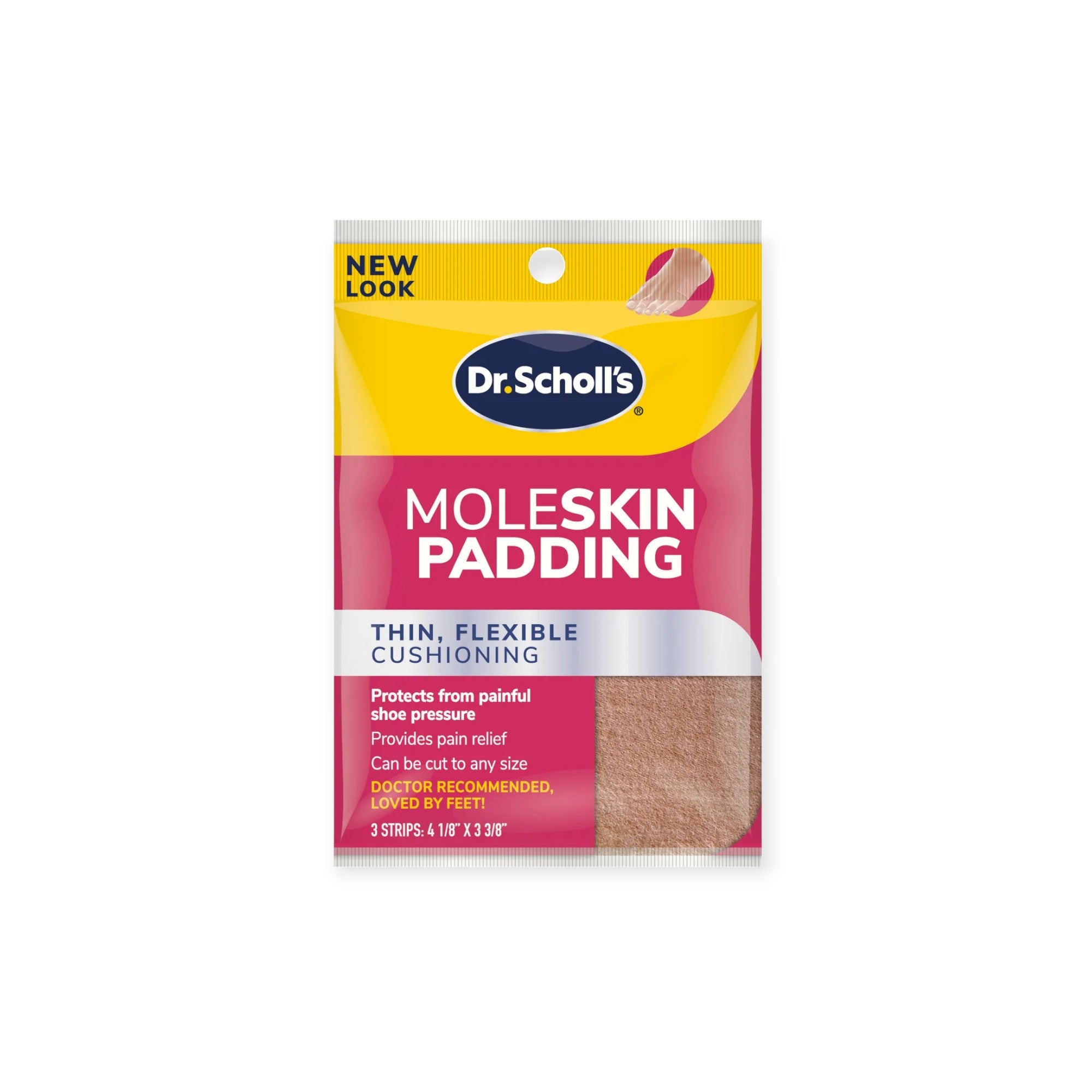 Dr Scholl's Moleskin Padding 3 Pack - FERAL