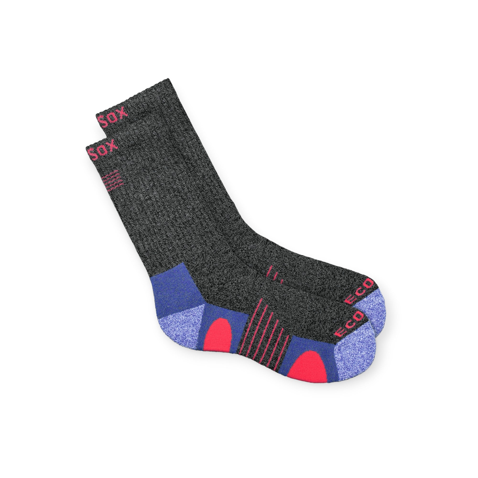EcoSox Bamboo Medium Weight Hiking Crew Socks - FERAL