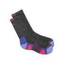EcoSox Bamboo Medium Weight Hiking Crew Socks - FERAL