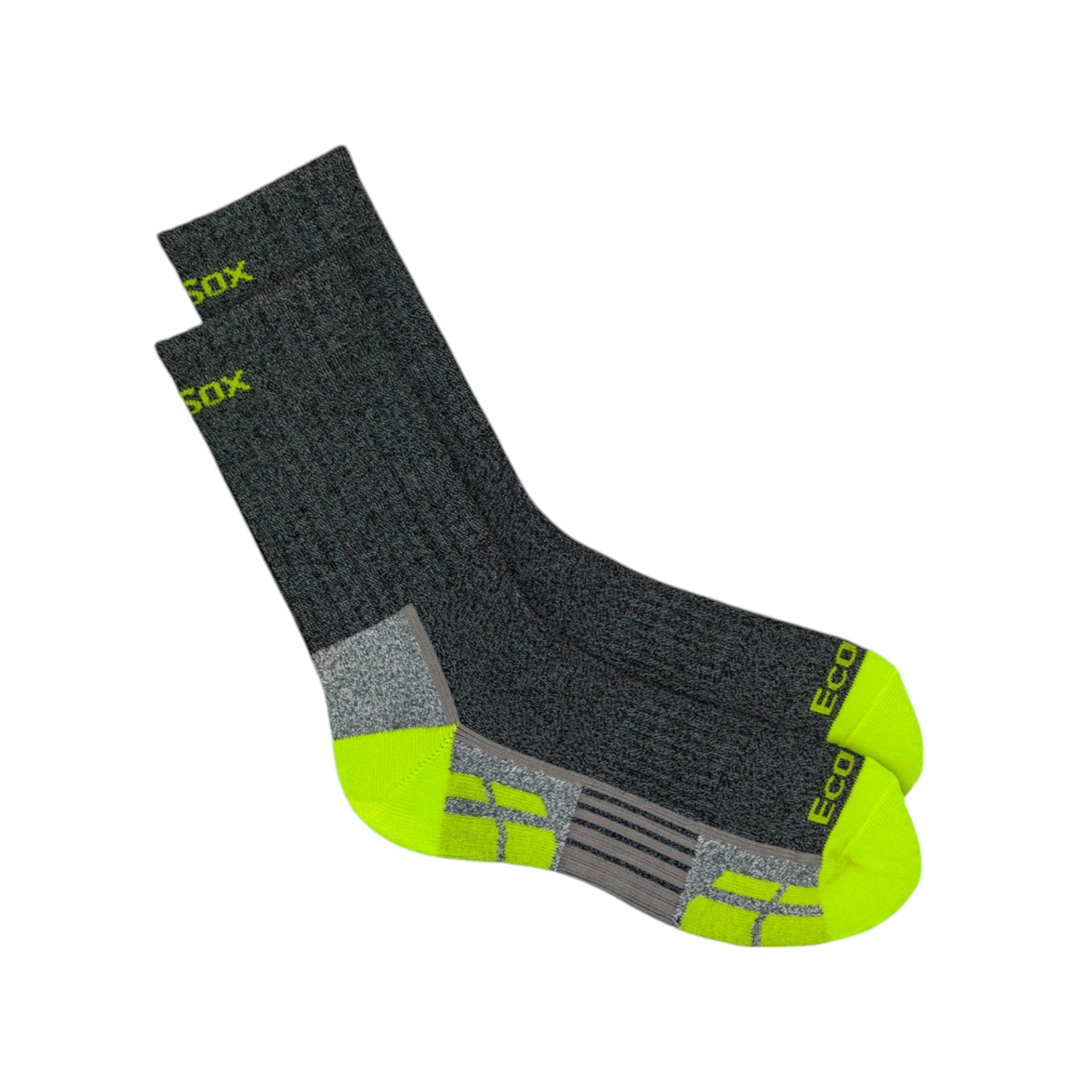 EcoSox Bamboo Light Weight Hiking Crew Socks - FERAL