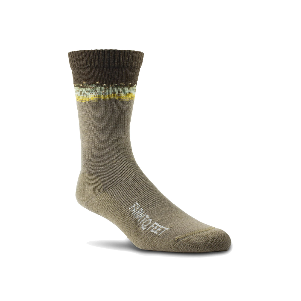 Farm to Feet Missoula Light Cushion Crew Socks - FERAL