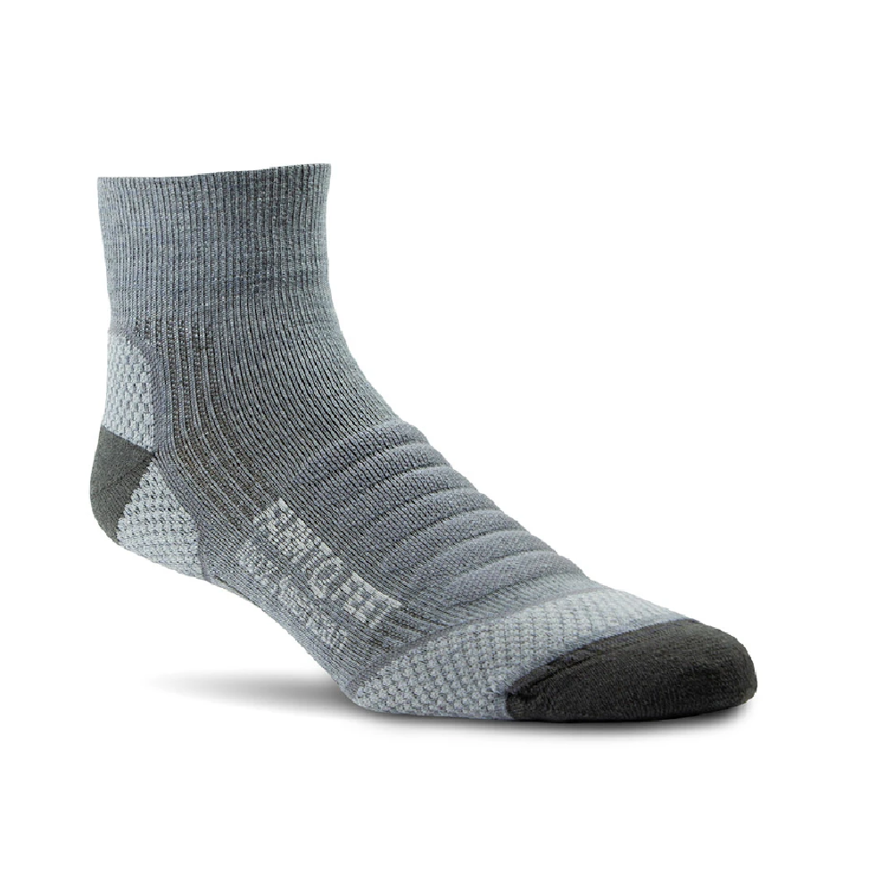 Farm To Feet Damascus Light Targeted Cushion 1/4 Crew Socks - FERAL