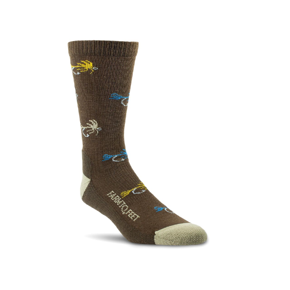 Farm to Feet Yellowstone LC Crew Socks - FERAL