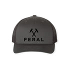 FERAL Logo Low Profile Embroidered Snapback Hat - FERAL