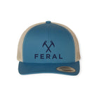 FERAL Logo Low Profile Embroidered Snapback Hat - FERAL