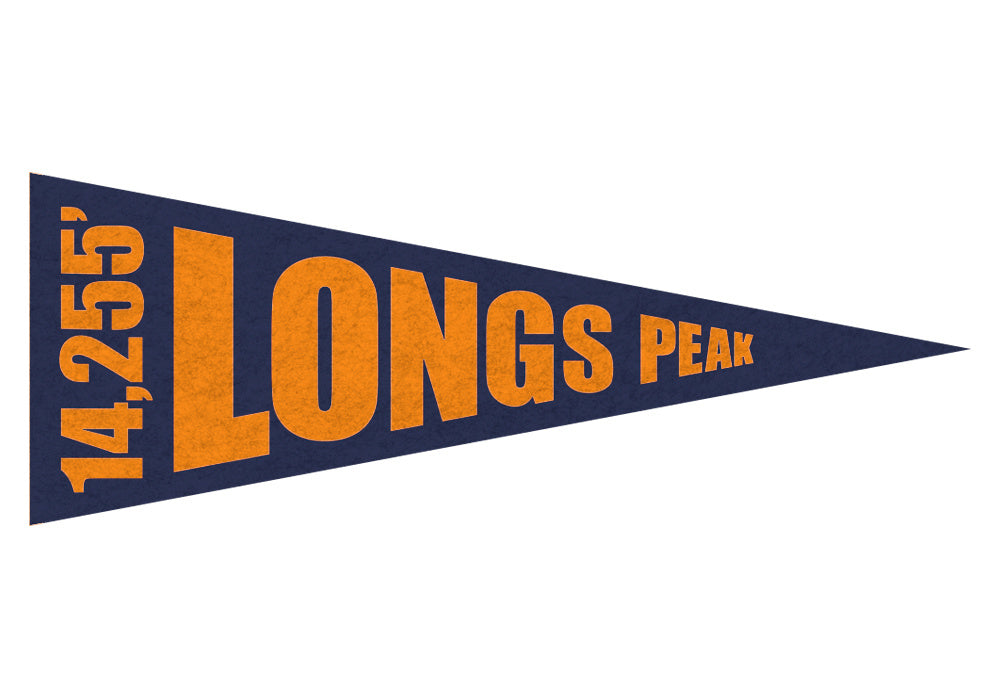 FERAL 14ers Pennant Longs Peak - FERAL