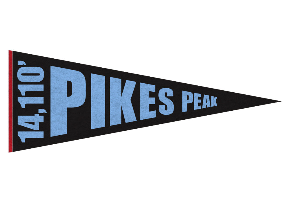 FERAL 14ers Pennant Pikes Peak - FERAL