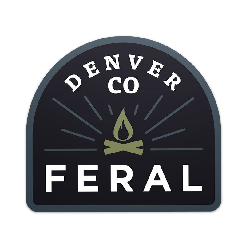 FERAL Campfire Magnet - FERAL