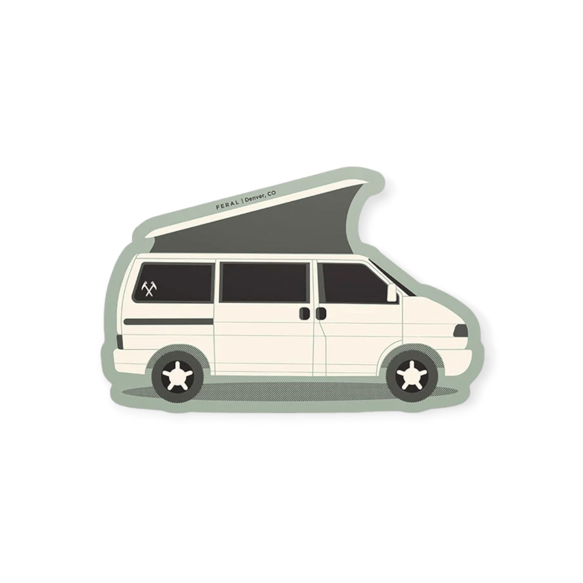 FERAL Denver Vanlife Sticker - FERAL