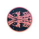 FERAL Maroon Bells Rose Sticker - FERAL