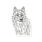 FERAL Sketchy Wolfy Sticker - FERAL