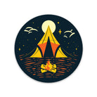 FERAL Tent Circle Sticker - FERAL