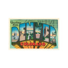 Found Image Greetings from Denver, Colorado CO-277 Postcard - FERAL
