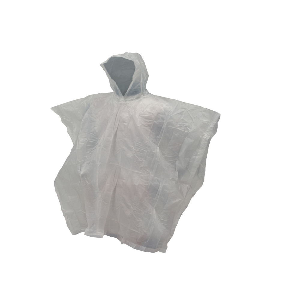 Frogg Toggs Emergency Poncho White - FERAL