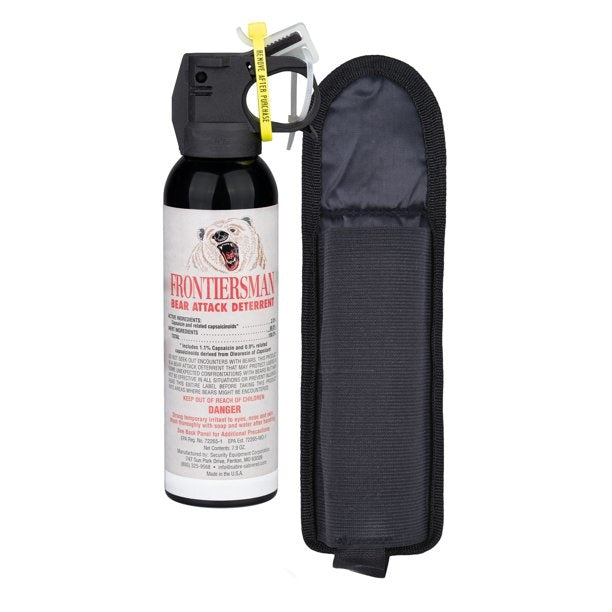 Frontiersman Bear Spray with Holster 7.9 oz. - FERAL