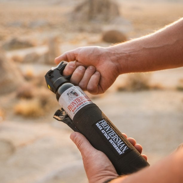 Frontiersman Bear Spray with Holster 7.9 oz. - FERAL