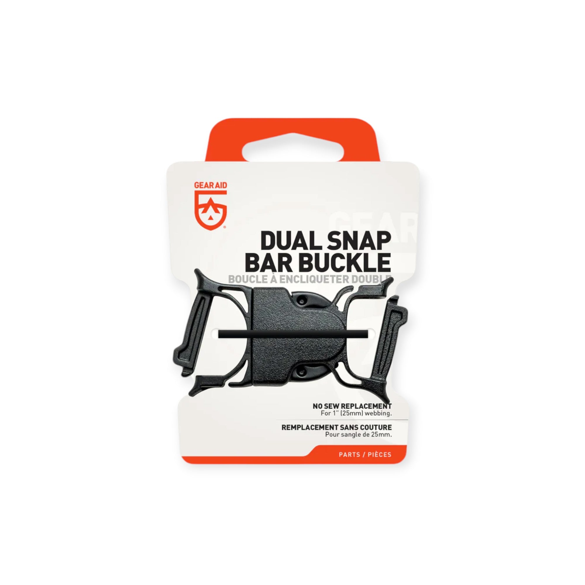 Gear Aid Dual Snap Bar Repair Buckle - FERAL