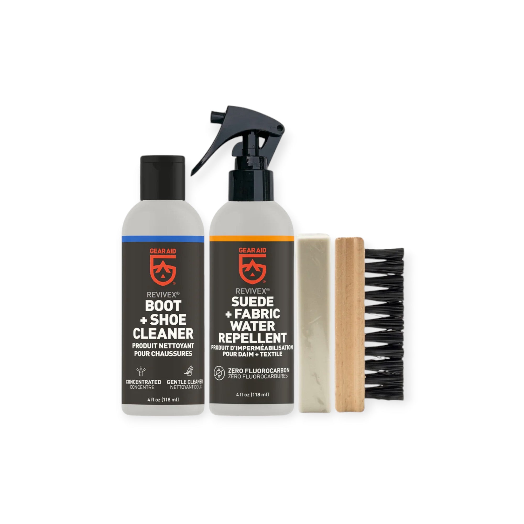 Gear Aid Revivex Suede and Fabric Boot Care Kit - FERAL