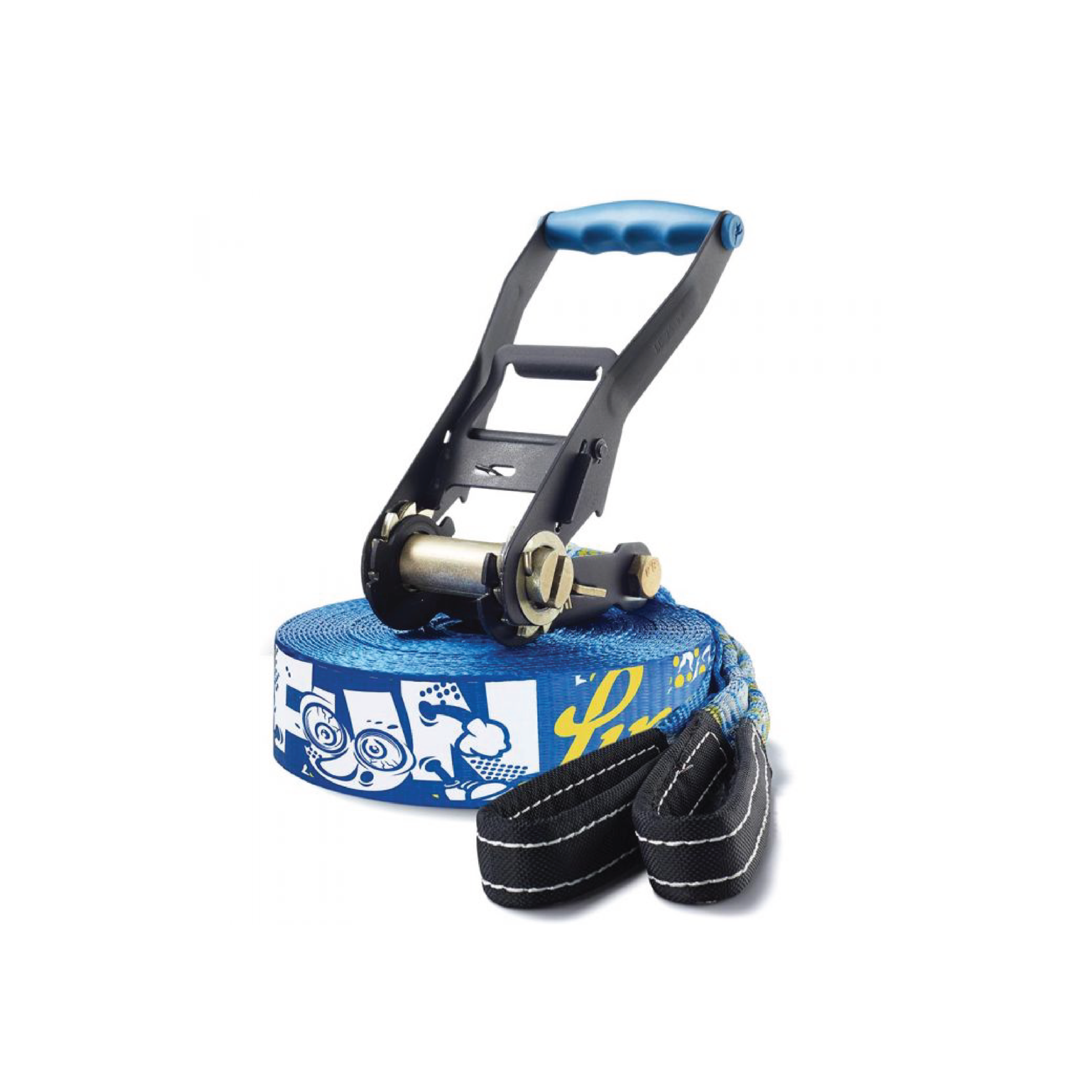 Gibbon Slacklines Fun Line w' Treewear Set - FERAL