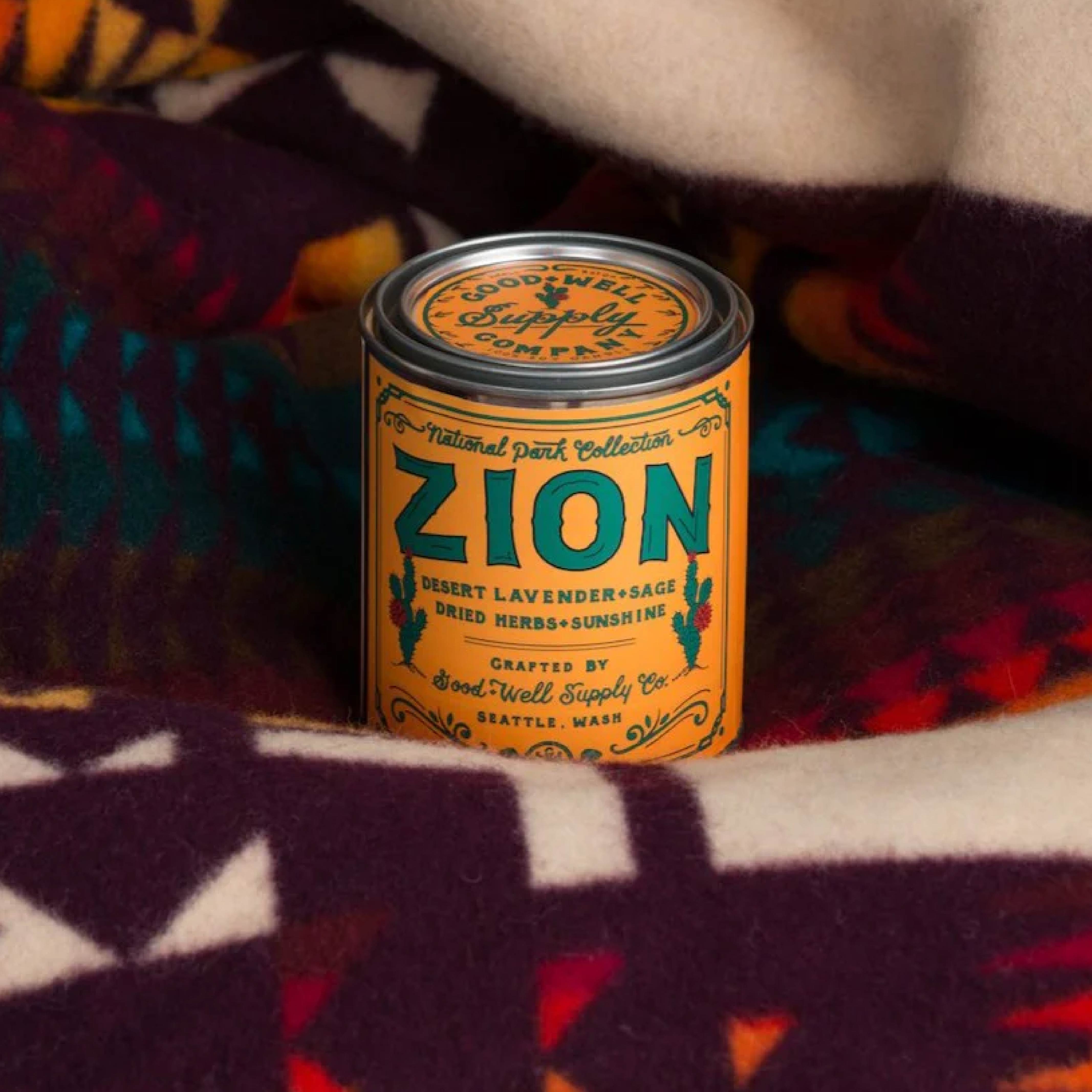 Good & Well Supply Co. Zion National Park Candle - 1/2 Pint - FERAL
