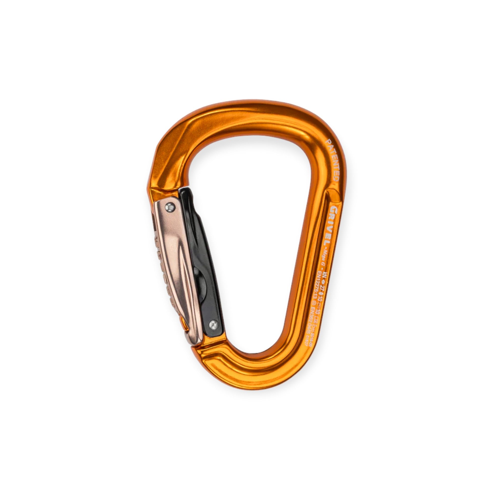 Grivel Mega HMS 2.0 Twin Gate Carabiner Gold - FERAL
