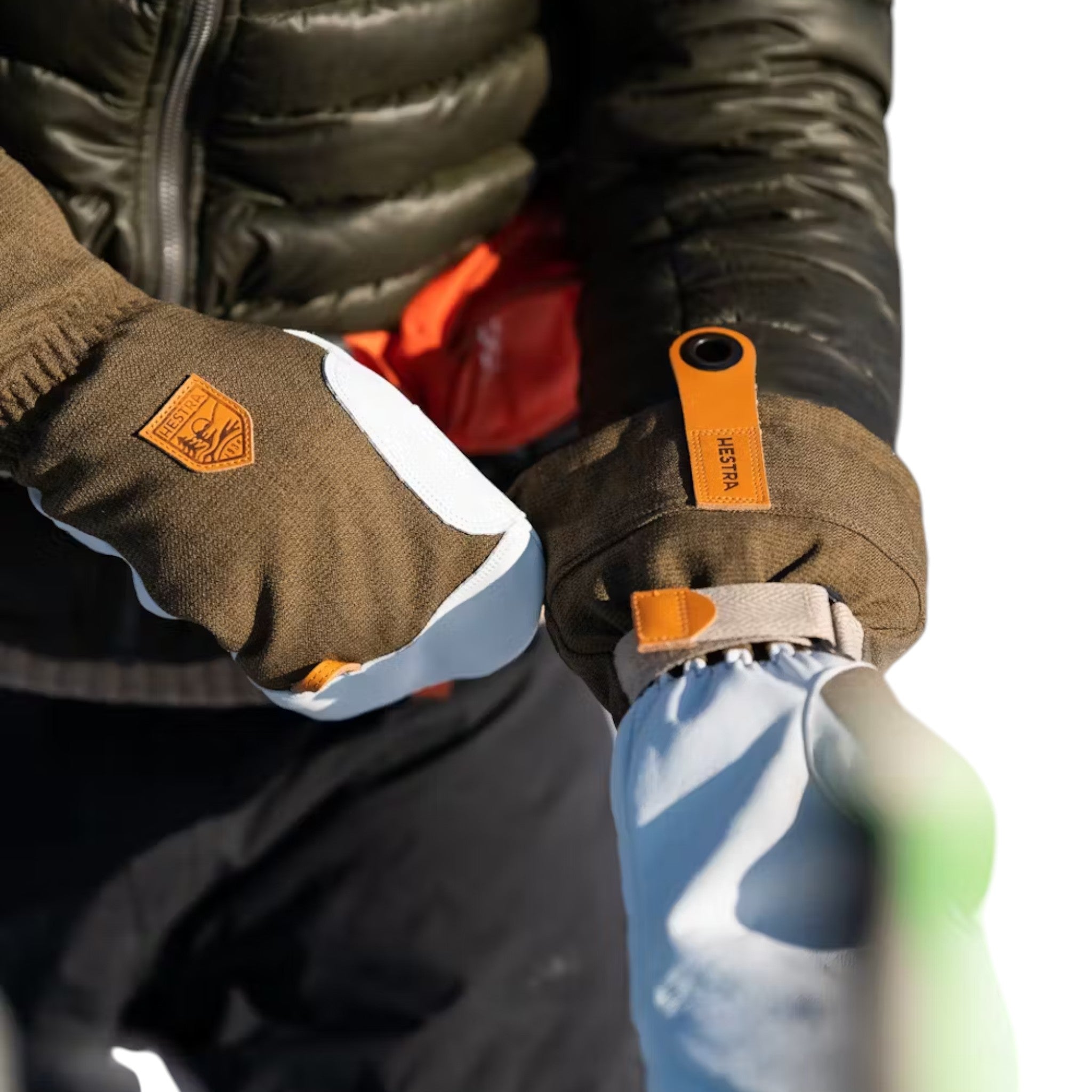 Hestra Army Leather Patrol Gauntlet Mitts - FERAL