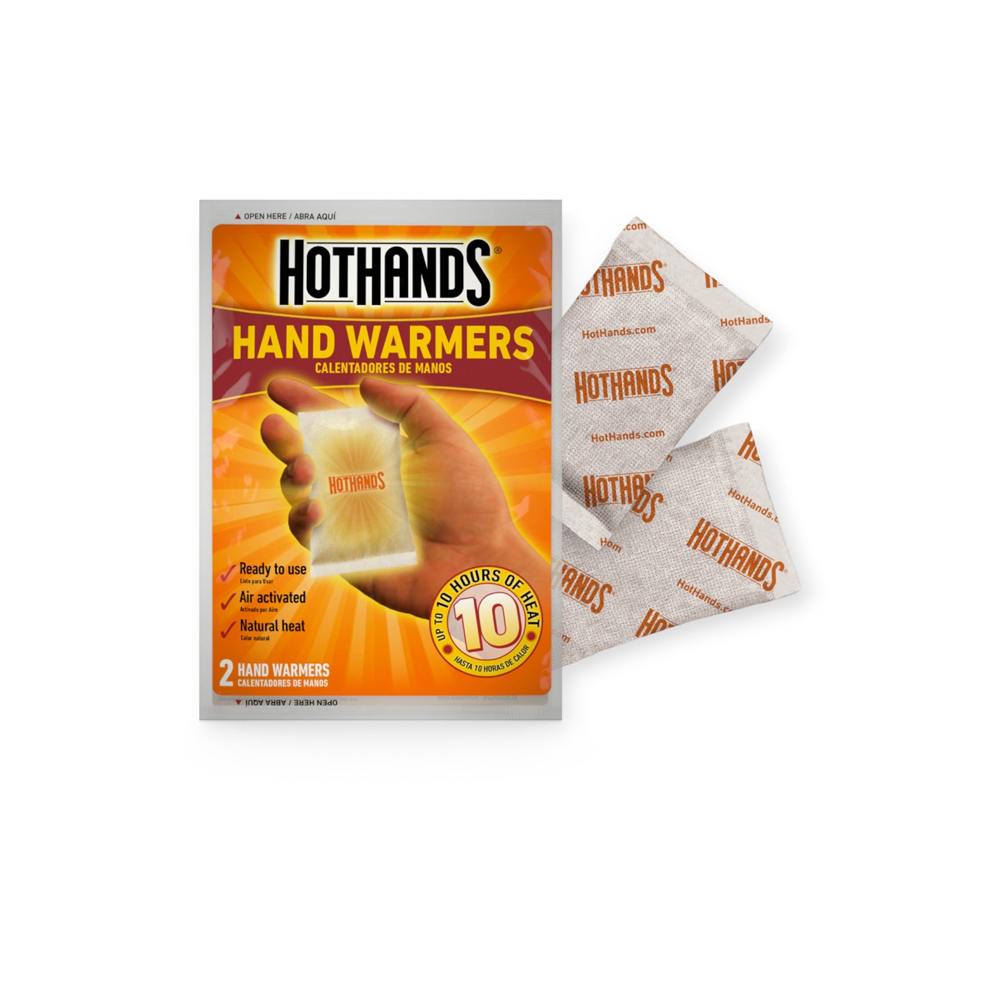 HotHands 2 Hand Warmers 10 Hour - FERAL