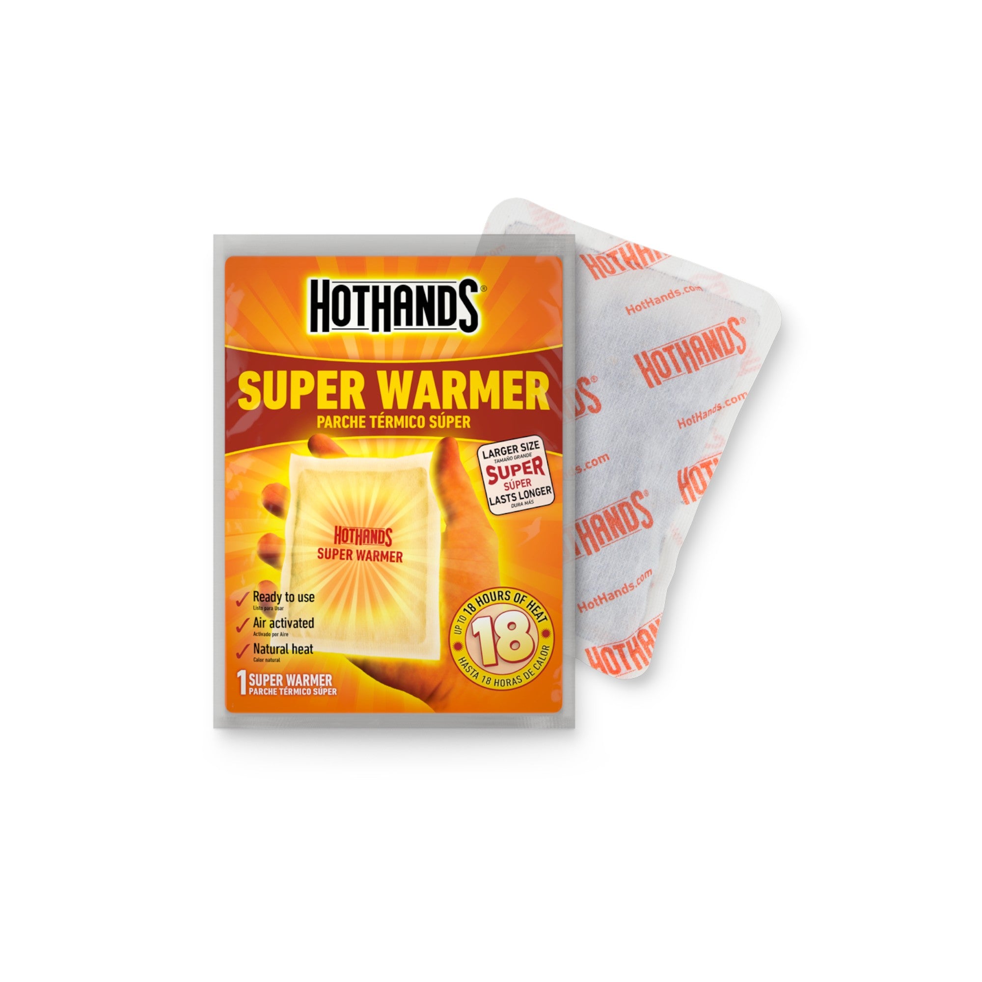 HotHands Body & Hand Super Warmer 18 Hour - FERAL