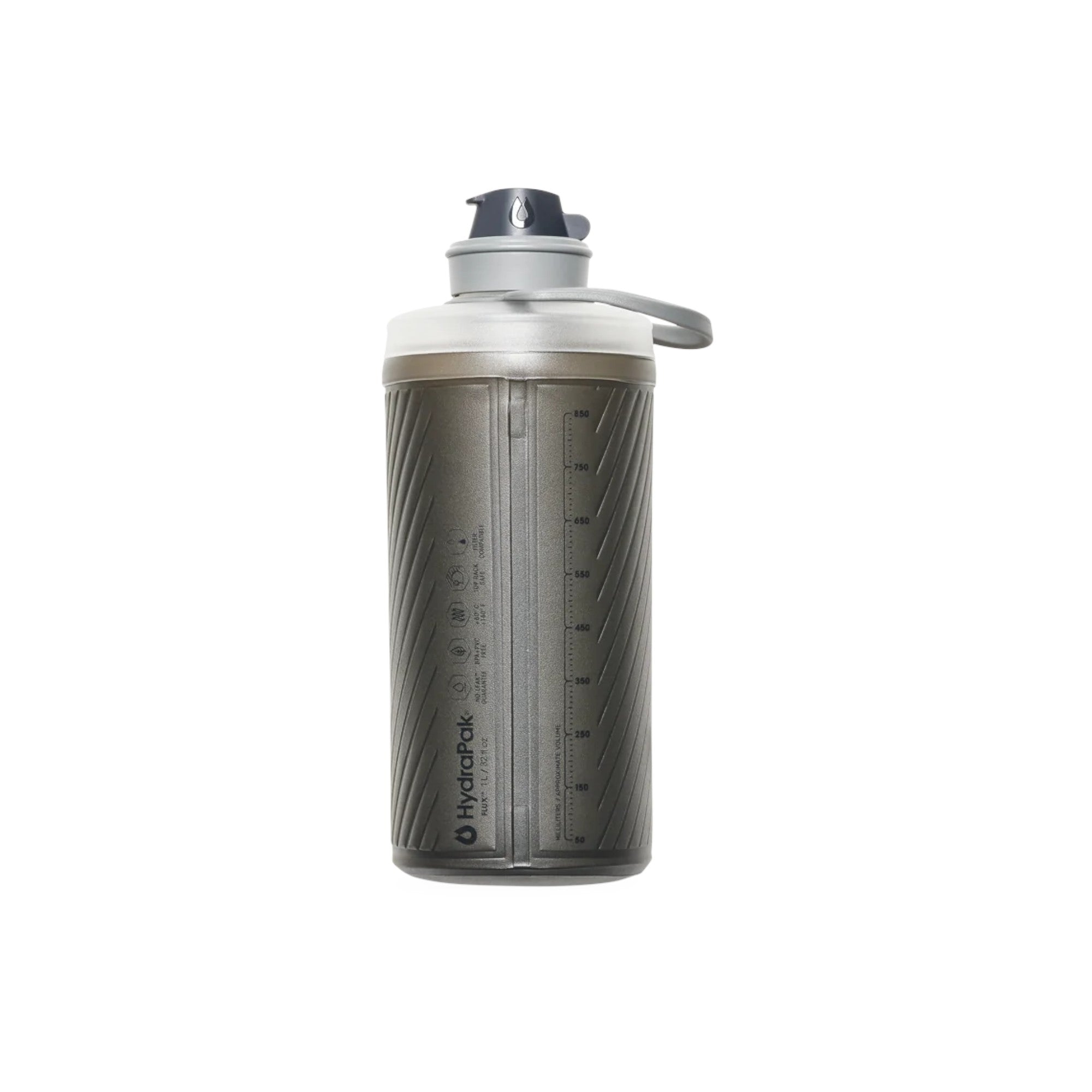 HydraPak Flux Ultra-Light Reusable Bottle 1L - FERAL