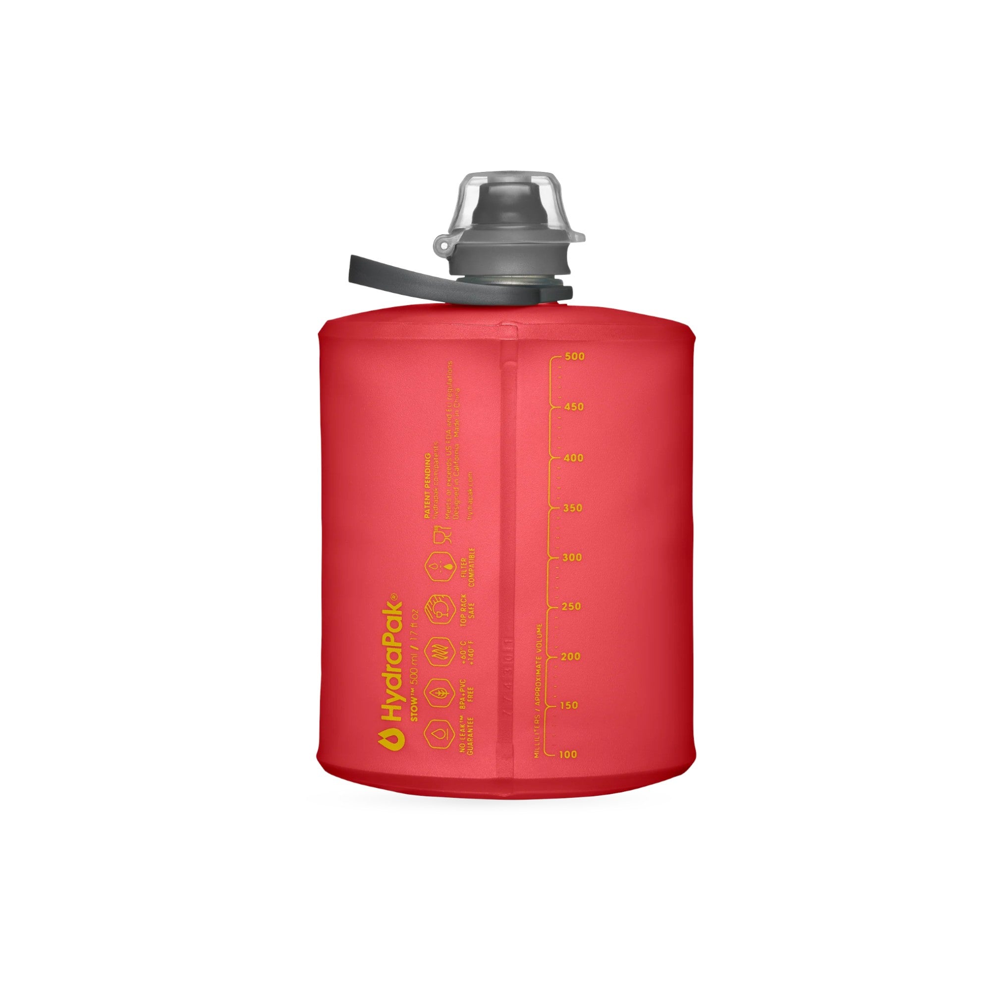 HydraPak Stow Flexible Bottle 500ml - FERAL