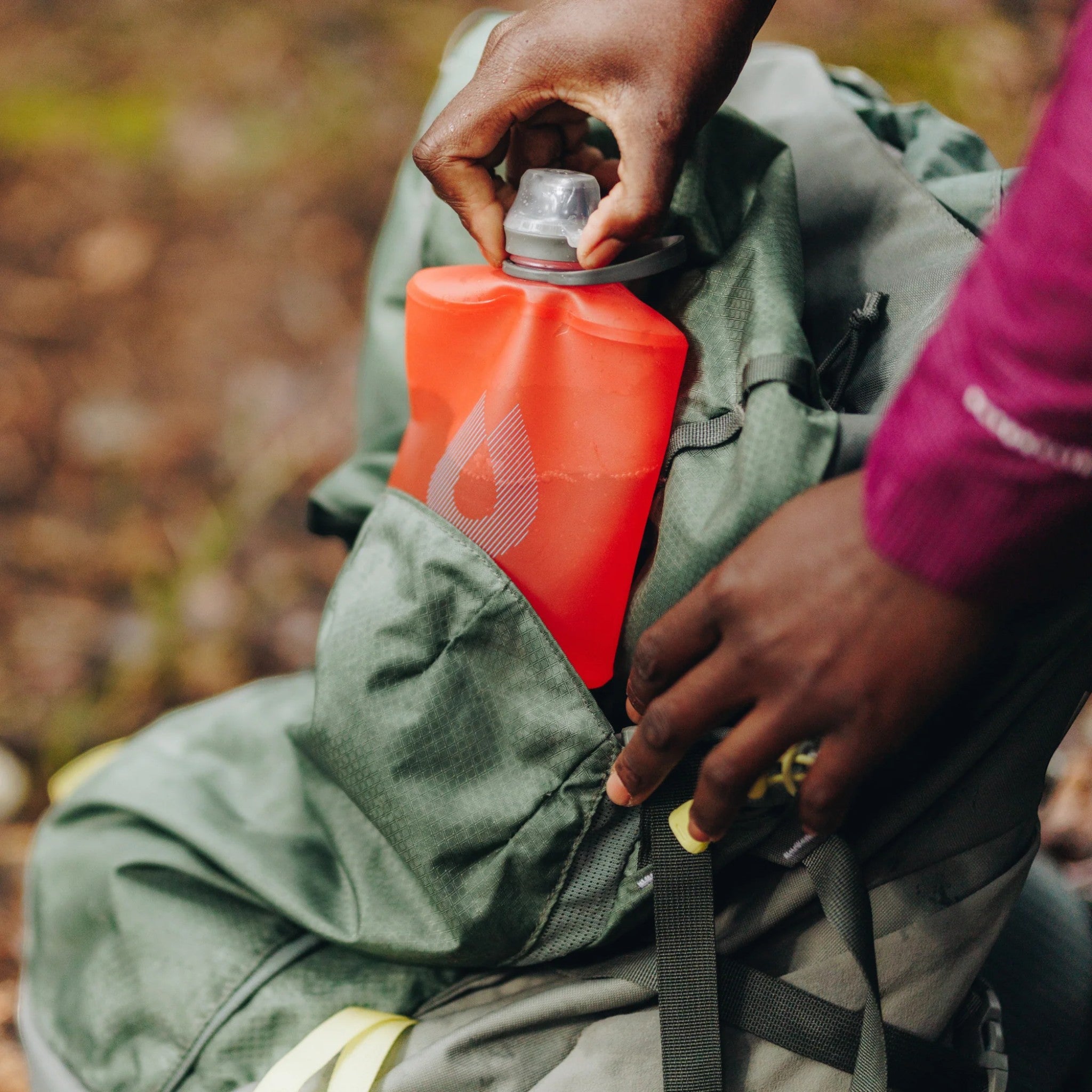HydraPak Stow Flexible Bottle 500ml - FERAL
