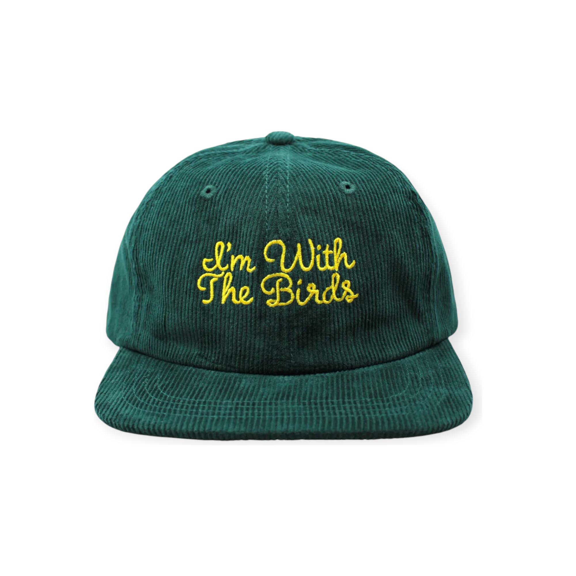 Bird Collective I'm With The Birds Corduroy Hat - FERAL