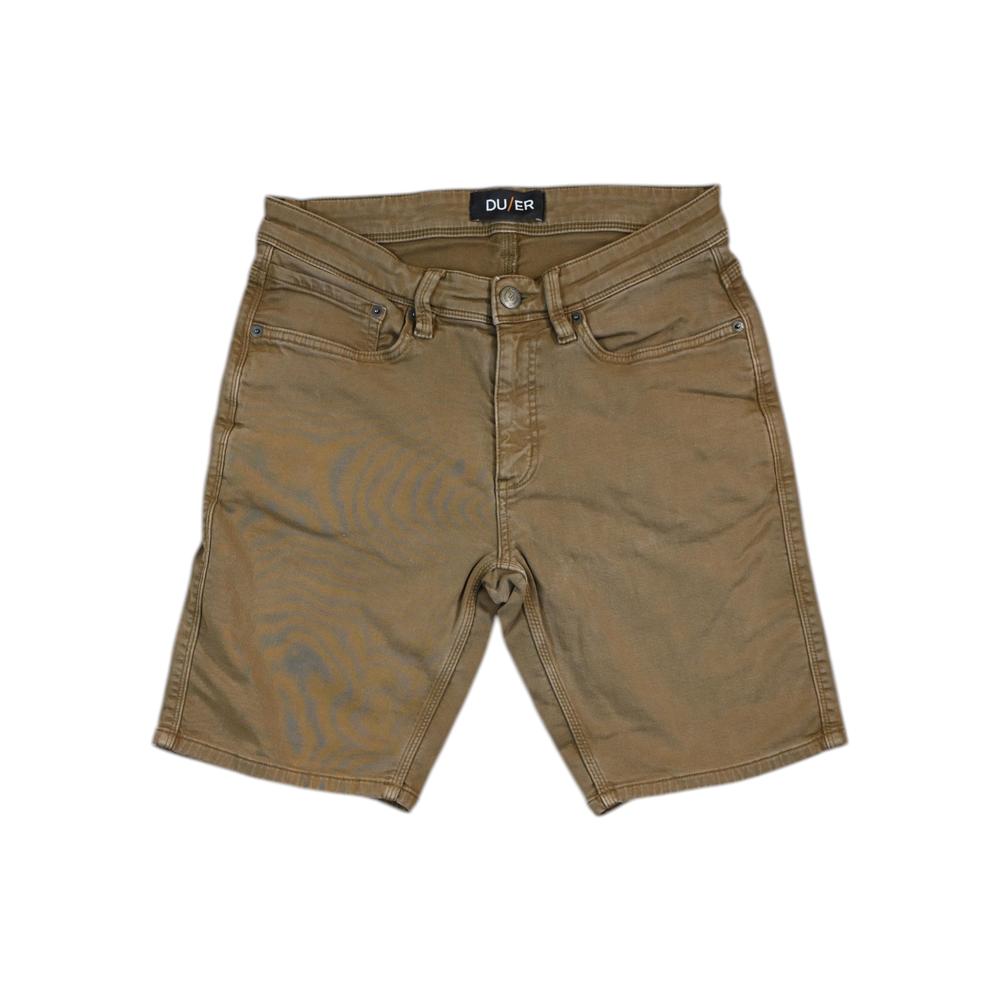 Duer Men's No Sweat N2X Slim Fit Shorts Brown M 32 Used - FERAL
