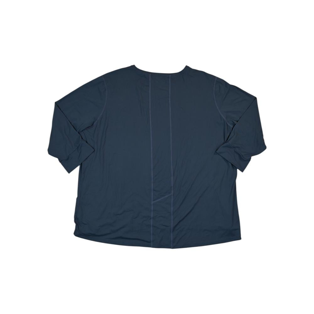 Mountain Hardwear Women's Active 3/4 Sleeve Shirt Blue XXXL Used - FERAL