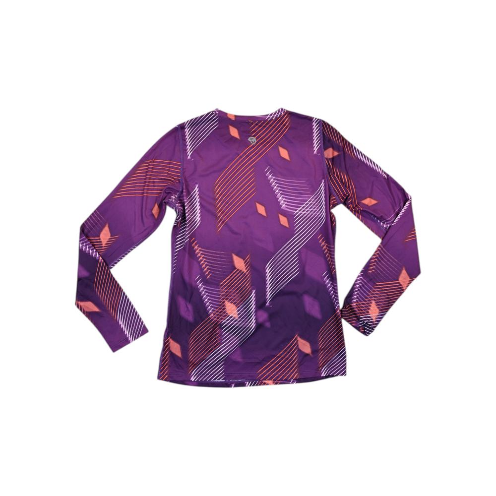 Mountain Hardwear Women's Long Sleeve Baselayer Shirt Purple/Orange S Used - FERAL
