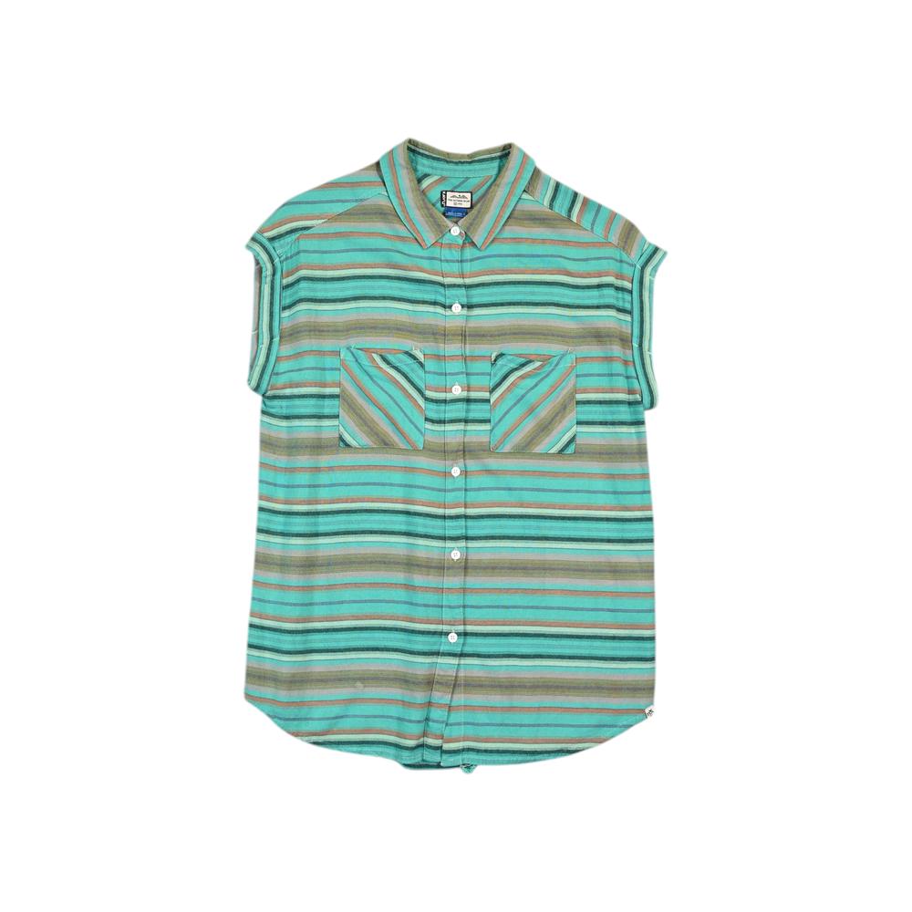 Kavu Women's Belfair Shirt Green S Used - FERAL