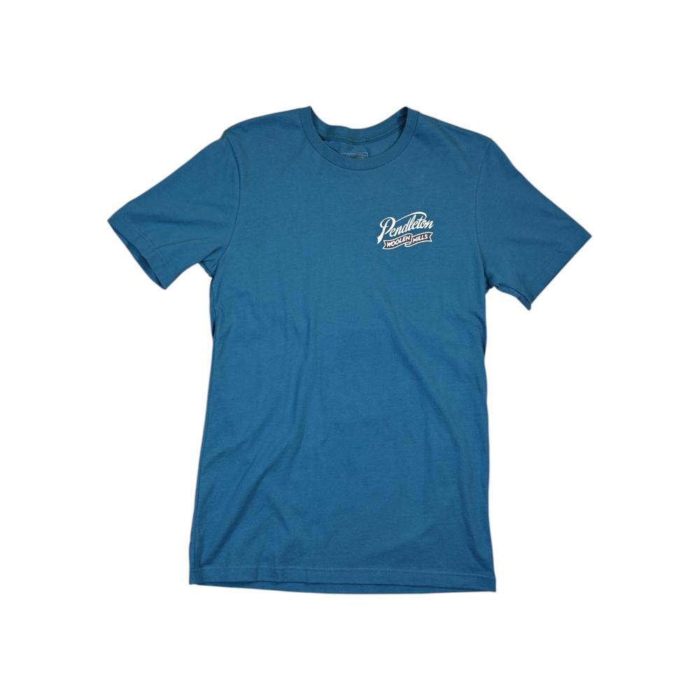 Pendleton Men's Graphic T Shirt Blue M Used - FERAL