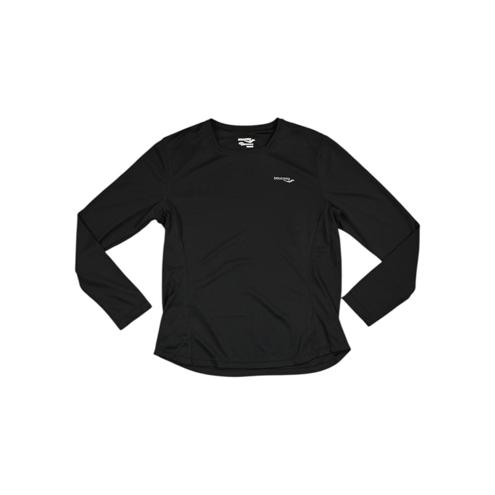 Saucony Women's Active Long Sleeve Shirt Black L Used - FERAL